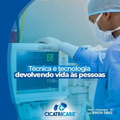 Técnica e tecnologia devolvendo vida às pessoas