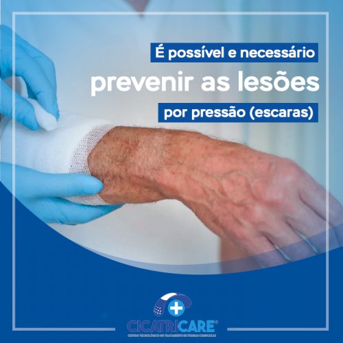 É possível e necessário prevenir as lesões por pressão (escaras)