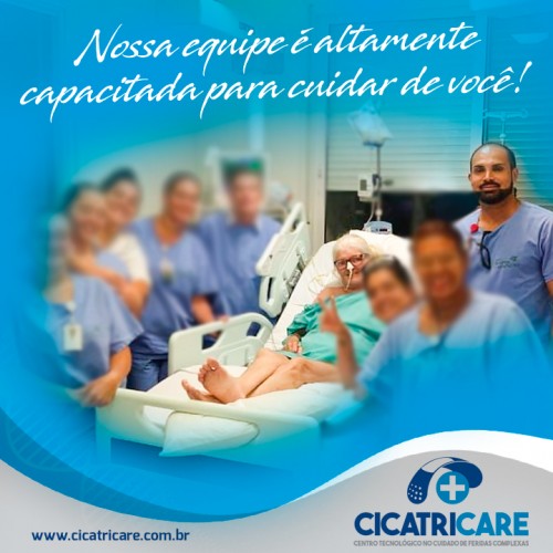 Nossa equipe é altamente capacitada para cuidar de você!