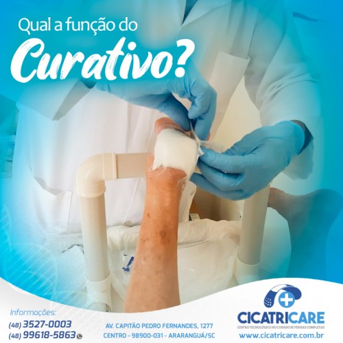 Qual a função do curativo?